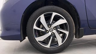 Used 2022 Toyota Glanza V Petrol Manual tyres LEFT FRONT TYRE RIM VIEW