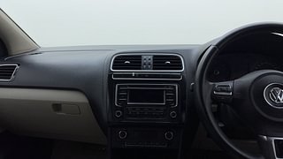 Used 2013 Volkswagen Polo [2010-2014] Highline 1.2 (D) Diesel Manual interior MUSIC SYSTEM & AC CONTROL VIEW