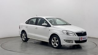 Used 2015 Skoda Rapid [2011-2016] Ambition Diesel MT Diesel Manual exterior RIGHT FRONT CORNER VIEW