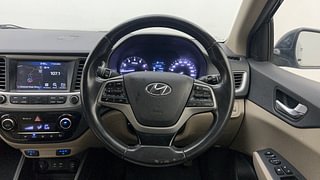 Used 2017 Hyundai Verna 1.6 VTVT SX (O) Petrol + CNG (Outside Fitted) Petrol+cng Manual interior STEERING VIEW