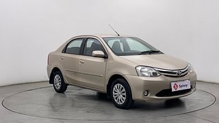 Used 2011 Toyota Etios [2010-2017] G Petrol Manual exterior RIGHT FRONT CORNER VIEW