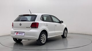 Used 2013 Volkswagen Polo [2010-2014] Highline 1.2 (D) Diesel Manual exterior RIGHT REAR CORNER VIEW