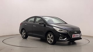 Used 2017 Hyundai Verna 1.6 VTVT SX (O) Petrol + CNG (Outside Fitted) Petrol+cng Manual exterior RIGHT FRONT CORNER VIEW
