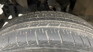 Used 2020 Mahindra Bolero B6 (O) Diesel Manual tyres LEFT FRONT TYRE TREAD VIEW