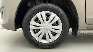 Used 2016 Datsun Go Plus [2014-2019] T Petrol Manual tyres LEFT FRONT TYRE RIM VIEW