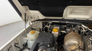 Used 2020 Mahindra Bolero B6 (O) Diesel Manual engine ENGINE RIGHT SIDE HINGE & APRON VIEW