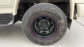 Used 2020 Mahindra Bolero B6 (O) Diesel Manual tyres LEFT REAR TYRE RIM VIEW