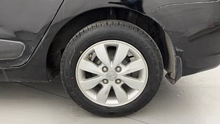 Used 2015 Hyundai Xcent [2014-2017] SX Petrol Petrol Manual tyres LEFT REAR TYRE RIM VIEW