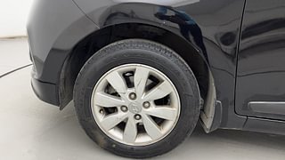 Used 2015 Hyundai Xcent [2014-2017] SX Petrol Petrol Manual tyres LEFT FRONT TYRE RIM VIEW