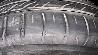 Used 2016 Mahindra KUV100 [2015-2017] K8 6 STR Petrol Manual tyres RIGHT FRONT TYRE TREAD VIEW