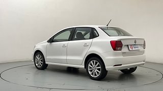 Used 2017 Volkswagen Ameo [2016-2020] Highline1.2L Plus (P) Petrol Manual exterior LEFT REAR CORNER VIEW