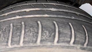 Used 2018 Datsun GO [2014-2019] T Petrol Manual tyres LEFT REAR TYRE TREAD VIEW