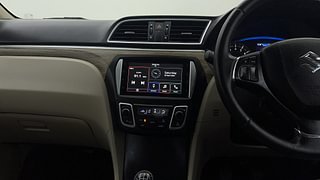 Used 2022 Maruti Suzuki Ciaz Alpha Petrol Petrol Manual interior MUSIC SYSTEM & AC CONTROL VIEW