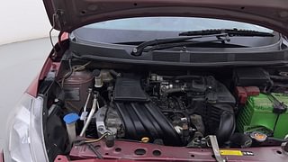 Used 2018 Datsun GO [2014-2019] T Petrol Manual engine ENGINE RIGHT SIDE HINGE & APRON VIEW
