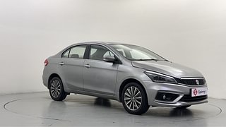 Used 2022 Maruti Suzuki Ciaz Alpha Petrol Petrol Manual exterior RIGHT FRONT CORNER VIEW