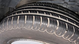 Used 2017 Mahindra XUV500 [2015-2018] W6 Diesel Manual tyres LEFT REAR TYRE TREAD VIEW