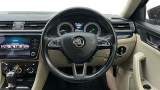 Used 2018 Skoda Superb [2016-2019] L&K TSI AT Petrol Automatic interior STEERING VIEW