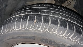 Used 2017 Mahindra XUV500 [2015-2018] W6 Diesel Manual tyres LEFT FRONT TYRE TREAD VIEW