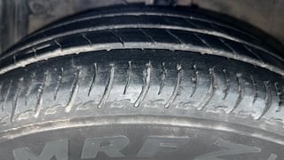 Used 2016 Maruti Suzuki Ertiga [2015-2018] ZXI+ Petrol Manual tyres LEFT FRONT TYRE TREAD VIEW