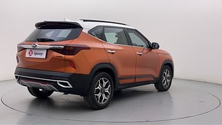Used 2021 Kia Seltos GTX Plus AT Dual tone Diesel Diesel Automatic exterior RIGHT REAR CORNER VIEW