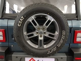 Used 2022 Mahindra Thar LX 4 STR Convertible Diesel MT Diesel Manual tyres SPARE TYRE VIEW