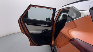 Used 2021 Kia Seltos GTX Plus AT Dual tone Diesel Diesel Automatic interior LEFT REAR DOOR OPEN VIEW