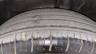 Used 2021 Mahindra XUV700 AX 5 Petrol MT 5 STR Petrol Manual tyres LEFT REAR TYRE TREAD VIEW