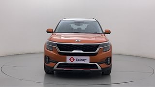 Used 2021 Kia Seltos GTX Plus AT Dual tone Diesel Diesel Automatic exterior FRONT VIEW