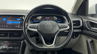 Used 2021 Volkswagen Taigun Topline 1.0 TSI MT Petrol Manual interior STEERING VIEW