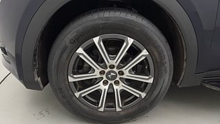 Used 2021 Mahindra XUV700 AX 7 Petrol MT 7 STR Petrol Manual tyres LEFT FRONT TYRE RIM VIEW