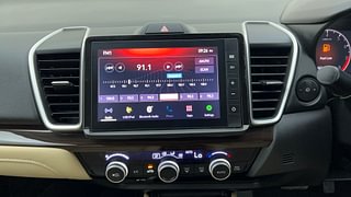 Used 2021 Honda City ZX CVT Petrol Automatic interior MUSIC SYSTEM & AC CONTROL VIEW