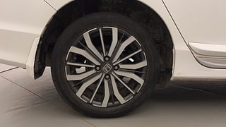 Used 2017 Honda City [2017-2020] ZX CVT Petrol Automatic tyres RIGHT REAR TYRE RIM VIEW