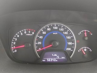 Used 2014 Hyundai Grand i10 [2013-2017] Magna 1.2 Kappa VTVT Petrol Manual interior CLUSTERMETER VIEW