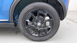 Used 2018 Maruti Suzuki Ignis [2017-2020] Zeta AMT Petrol Petrol Automatic tyres LEFT REAR TYRE RIM VIEW