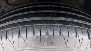 Used 2021 Maruti Suzuki Vitara Brezza [2020-2022] ZXI Plus AT Petrol Automatic tyres LEFT FRONT TYRE TREAD VIEW