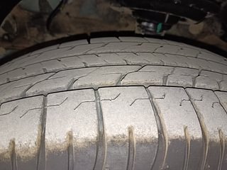 Used 2021 Mahindra XUV 300 W6 AMT Diesel Diesel Automatic tyres LEFT FRONT TYRE TREAD VIEW