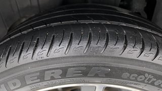 Used 2021 Mahindra XUV 300 W8 AMT (O) Diesel Diesel Automatic tyres RIGHT REAR TYRE TREAD VIEW
