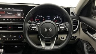 Used 2020 Kia Seltos HTX G Petrol Manual interior STEERING VIEW