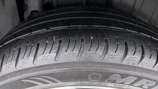 Used 2021 Mahindra XUV 300 W8 AMT (O) Diesel Diesel Automatic tyres LEFT REAR TYRE TREAD VIEW