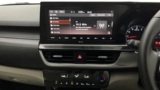 Used 2020 Kia Seltos HTX G Petrol Manual interior MUSIC SYSTEM & AC CONTROL VIEW