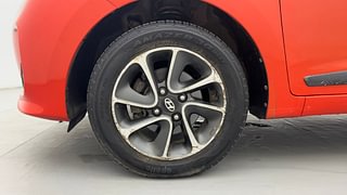 Used 2018 Hyundai Grand i10 [2017-2020] Asta 1.2 CRDi Diesel Manual tyres LEFT FRONT TYRE RIM VIEW