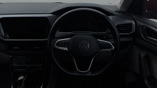 Used 2021 Volkswagen Taigun Topline 1.0 TSI AT Petrol Automatic interior STEERING VIEW