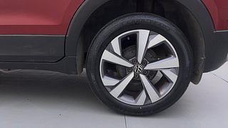 Used 2021 Volkswagen Taigun Topline 1.0 TSI AT Petrol Automatic tyres LEFT REAR TYRE RIM VIEW