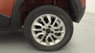 Used 2016 Mahindra KUV100 [2015-2017] K8 6 STR Petrol Manual tyres LEFT REAR TYRE RIM VIEW