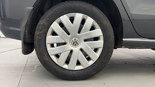 Used 2017 Volkswagen Ameo [2016-2020] Comfortline 1.2L (P) Petrol Manual tyres RIGHT REAR TYRE RIM VIEW