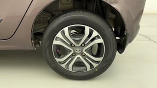 Used 2019 Tata Tiago [2016-2020] Revotron XZA AMT Petrol Automatic tyres LEFT REAR TYRE RIM VIEW