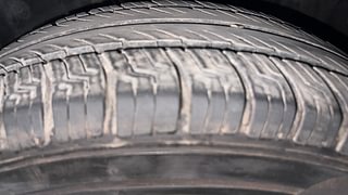 Used 2019 Datsun GO [2019-2022] T (O) Petrol Manual tyres LEFT FRONT TYRE TREAD VIEW