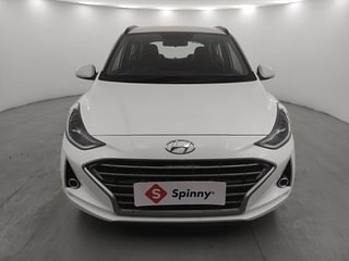 Used 2020 Hyundai Grand i10 Nios Sportz AMT 1.2 Kappa VTVT Petrol Automatic exterior FRONT VIEW