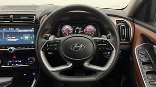 Used 2021 Hyundai Alcazar Signature (O) 7 STR 1.5 Diesel AT Diesel Automatic interior STEERING VIEW
