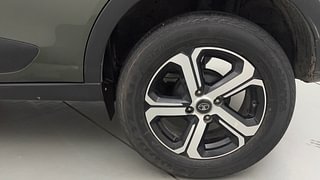 Used 2021 Tata Nexon XZ Plus S Petrol Manual tyres LEFT REAR TYRE RIM VIEW